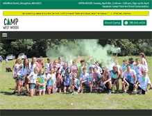 Tablet Screenshot of campwestwoods.com